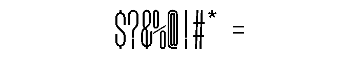 GTStandardMono CompressedLight Font OTHER CHARS