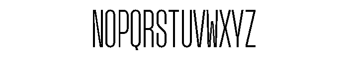 GTStandardMono CompressedLight Font UPPERCASE