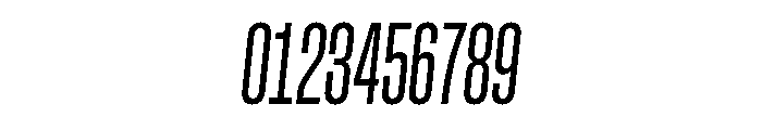 GTStandardMono CompressedMediumOblique Font OTHER CHARS