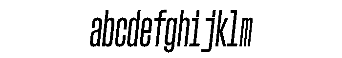 GTStandardMono CompressedMediumOblique FONT