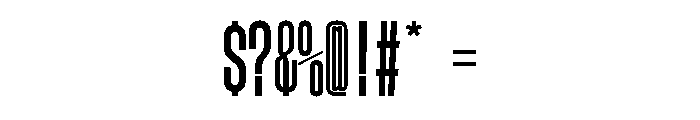 GTStandardMono CompressedSemibold 2 Font OTHER CHARS