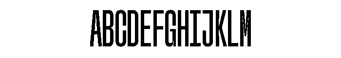 GTStandardMono CompressedSemibold 2 Font UPPERCASE