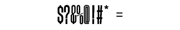 GTStandardMono CompressedSemibold Font OTHER CHARS