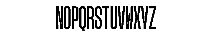 GTStandardMono CompressedSemibold Font UPPERCASE