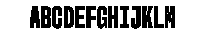 GTStandardMono CondensedBlack 2 Font UPPERCASE