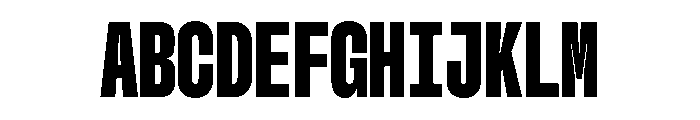 GTStandardMono CondensedBlack Font UPPERCASE
