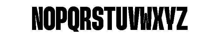 GTStandardMono CondensedBlack Font UPPERCASE