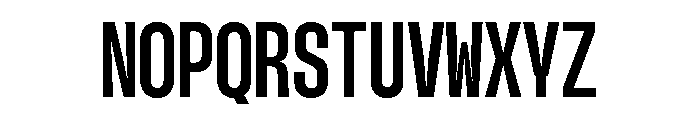 GTStandardMono CondensedBold Font UPPERCASE