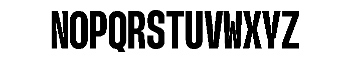 GTStandardMono CondensedHeavy Font UPPERCASE