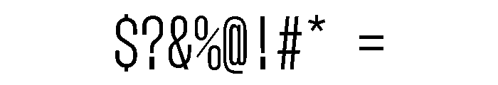 GTStandardMono CondensedLight 2 Font OTHER CHARS