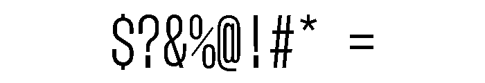 GTStandardMono CondensedLight Font OTHER CHARS