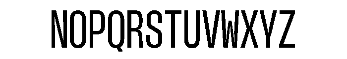 GTStandardMono CondensedMedium Font UPPERCASE