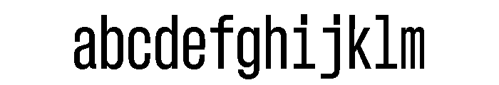 GTStandardMono CondensedMedium FONT