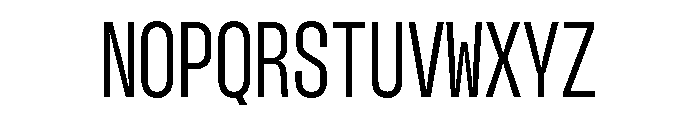 GTStandardMono CondensedRegular Font UPPERCASE