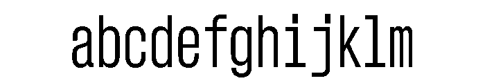 GTStandardMono CondensedRegular FONT