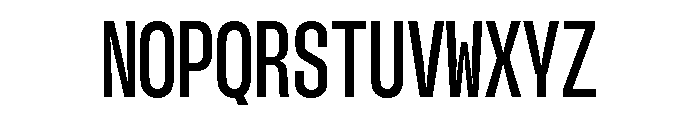 GTStandardMono CondensedSemibold Font UPPERCASE