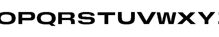 GTStandardMono ExpandedBold Font UPPERCASE