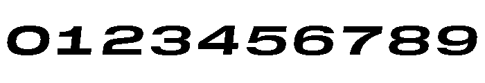 GTStandardMono ExpandedBoldOblique Font OTHER CHARS