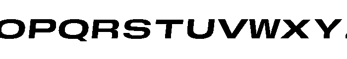 GTStandardMono ExpandedBoldOblique Font UPPERCASE