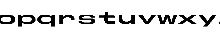 GTStandardMono ExpandedBold Font LOWERCASE