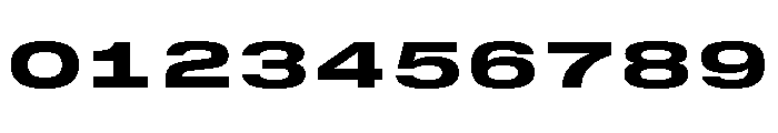 GTStandardMono ExpandedHeavy Font OTHER CHARS
