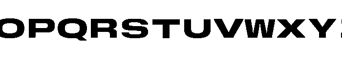 GTStandardMono ExpandedHeavy Font UPPERCASE