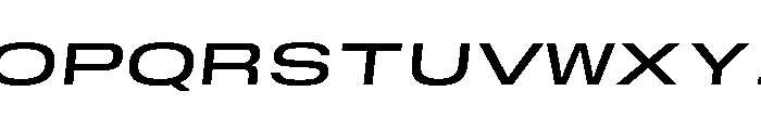 GTStandardMono ExpandedMediumOblique Font UPPERCASE