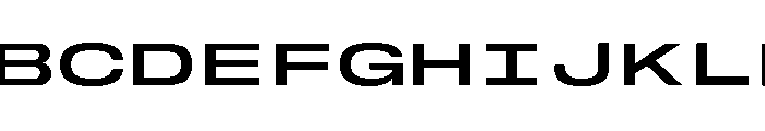 GTStandardMono ExpandedSemibold 2 Font UPPERCASE