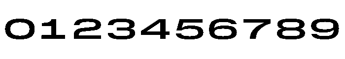 GTStandardMono ExpandedSemibold Font OTHER CHARS