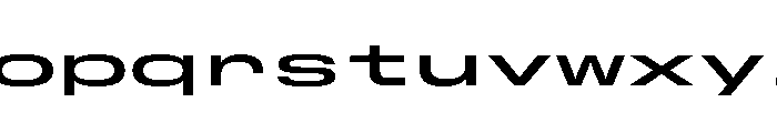 GTStandardMono ExpandedSemibold Font LOWERCASE