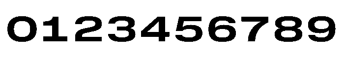 GTStandardMono ExtendedBold Font OTHER CHARS