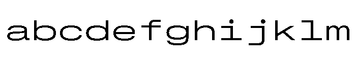 GTStandardMono ExtendedLight FONT