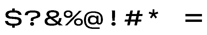 GTStandardMono ExtendedMedium 2 Font OTHER CHARS