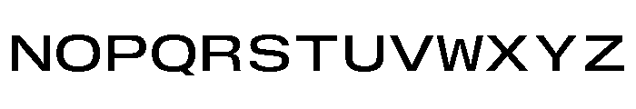 GTStandardMono ExtendedMedium Font UPPERCASE