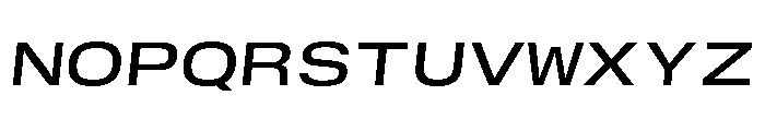 GTStandardMono ExtendedMediumOblique 2 Font UPPERCASE