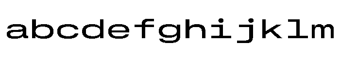 GTStandardMono ExtendedMedium FONT