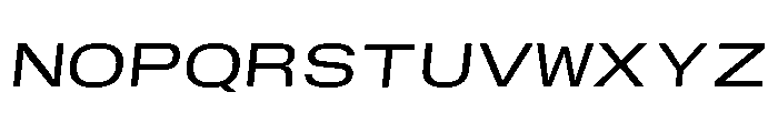 GTStandardMono ExtendedRegularOblique 2 Font UPPERCASE