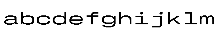 GTStandardMono ExtendedRegular FONT