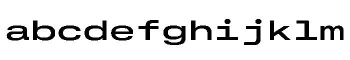 GTStandardMono ExtendedSemibold 2 FONT