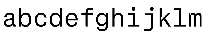 GTStandardMono Light FONT