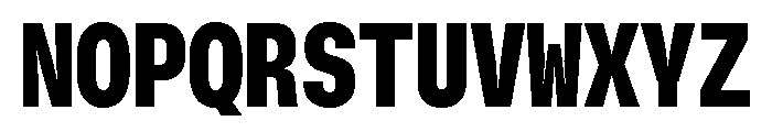 GTStandardMono NarrowBlack 2 Font UPPERCASE