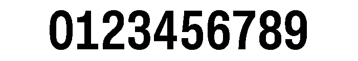 GTStandardMono NarrowBold Font OTHER CHARS
