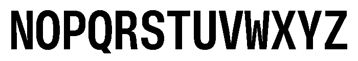 GTStandardMono NarrowBold Font UPPERCASE