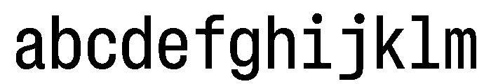 GTStandardMono NarrowMedium FONT