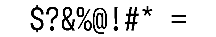 GTStandardMono NarrowRegular Font OTHER CHARS