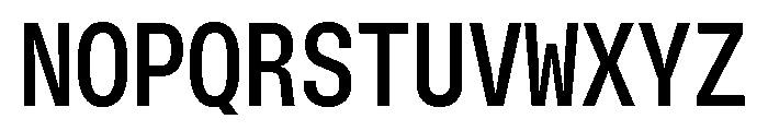 GTStandardMono NarrowSemibold 2 Font UPPERCASE