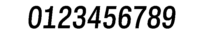 GTStandardMono NarrowSemiboldOblique Font OTHER CHARS