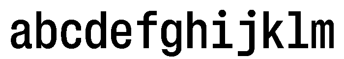 GTStandardMono NarrowSemibold FONT