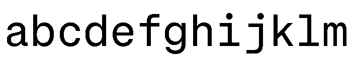 GTStandardMono Regular FONT
