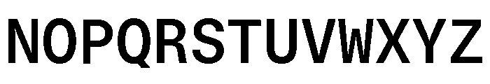 GTStandardMono Semibold Font UPPERCASE